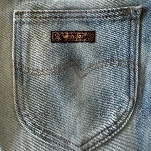 Rare Vintage Wrangler Faded Blue Denim Jeans